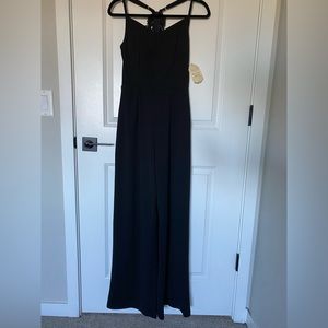 Altar’d State Black Jumpsuit with back lace detail